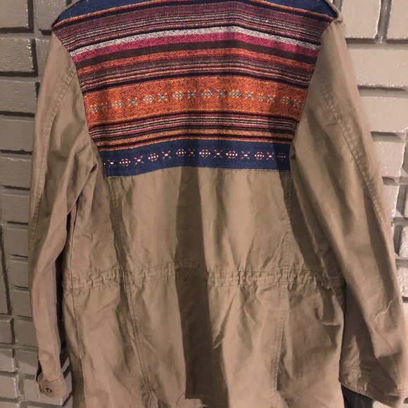 Army Jacket with Aztec pattern - Picture 4 of 6